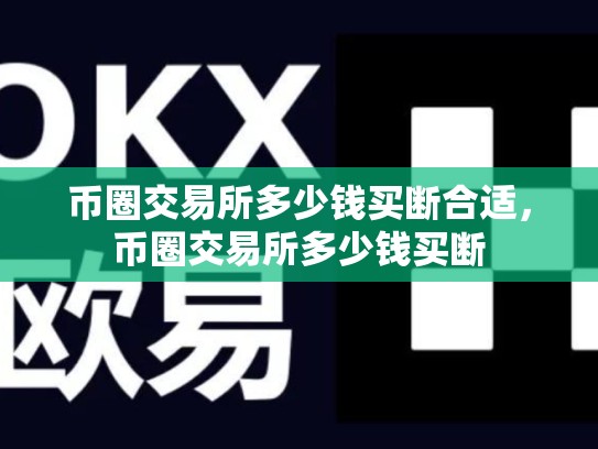 币圈交易所多少钱买断合适，币圈交易所多少钱买断
