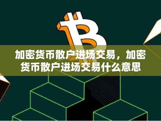加密货币散户进场交易，加密货币散户进场交易什么意思-第1张图片-币数通