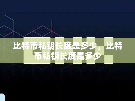 比特币私钥长度是多少，比特币私钥长度是多少-第1张图片-币数通