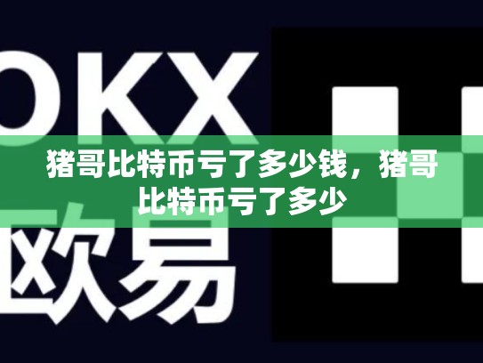 猪哥比特币亏了多少钱，猪哥比特币亏了多少-第1张图片-币数通