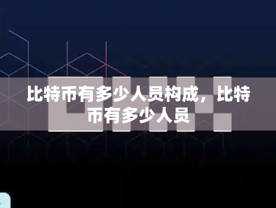 比特币有多少人员构成，比特币有多少人员-第1张图片-币数通