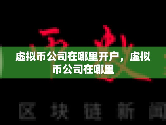 虚拟币公司在哪里开户，虚拟币公司在哪里-第1张图片-币数通