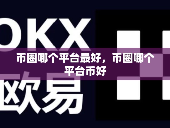币圈哪个平台最好，币圈哪个平台币好