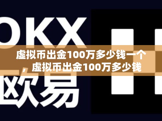 虚拟币出金100万多少钱一个，虚拟币出金100万多少钱-第1张图片-币数通