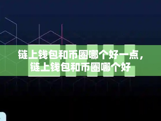 链上钱包和币圈哪个好一点，链上钱包和币圈哪个好-第1张图片-币数通