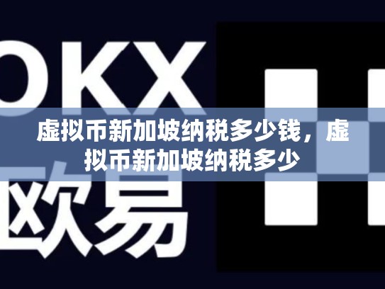 虚拟币新加坡纳税多少钱，虚拟币新加坡纳税多少-第1张图片-币数通