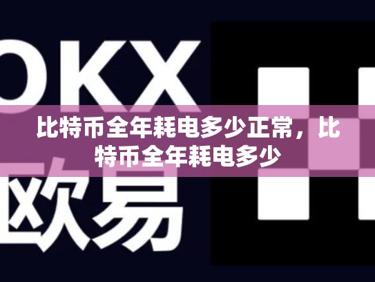 比特币全年耗电多少正常，比特币全年耗电多少