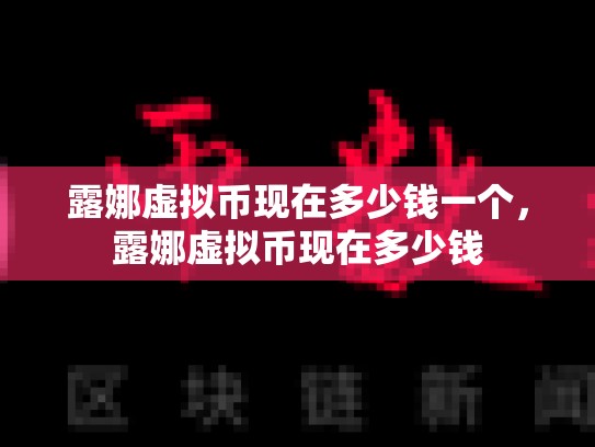 露娜虚拟币现在多少钱一个，露娜虚拟币现在多少钱