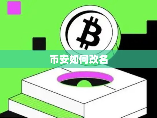 币安如何改名-第1张图片-币数通