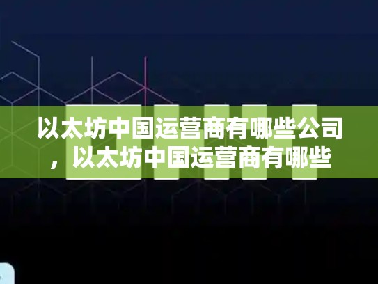 以太坊中国运营商有哪些公司，以太坊中国运营商有哪些-第1张图片-币数通
