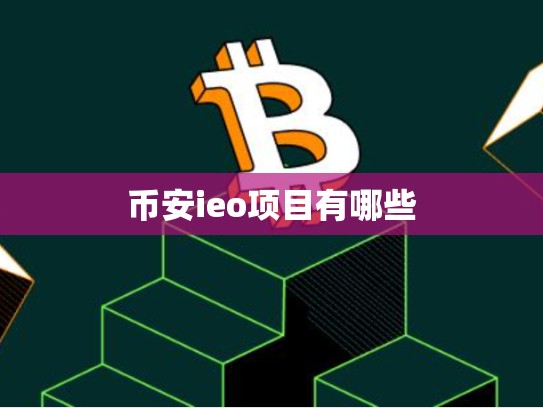币安ieo项目有哪些-第1张图片-币数通