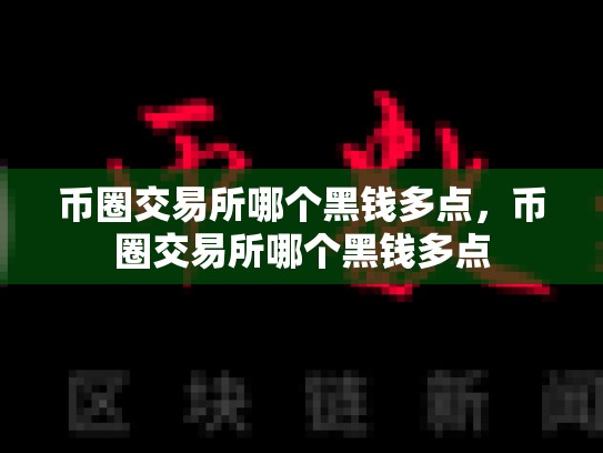 币圈交易所哪个黑钱多点，币圈交易所哪个黑钱多点