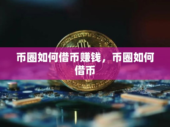 币圈如何借币赚钱，币圈如何借币-第1张图片-币数通
