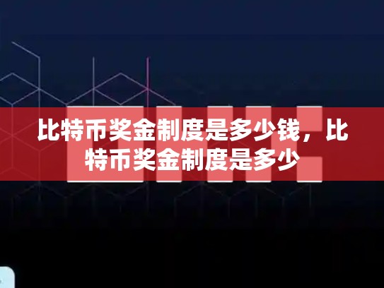 比特币奖金制度是多少钱，比特币奖金制度是多少
