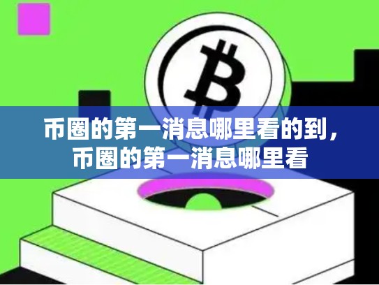 币圈的第一消息哪里看的到，币圈的第一消息哪里看-第1张图片-币数通