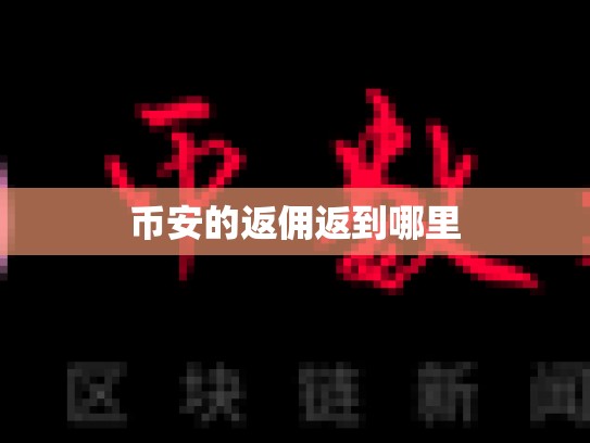 币安的返佣返到哪里