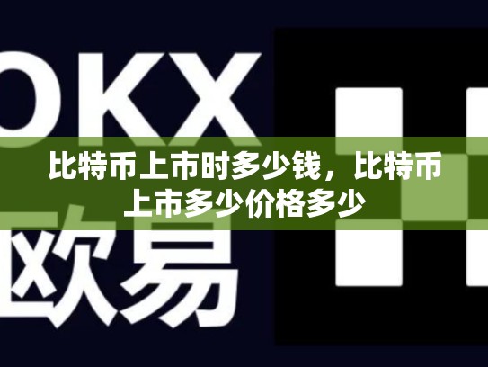 比特币上市时多少钱，比特币上市多少价格多少