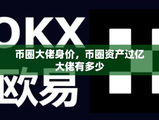 币圈大佬身价，币圈资产过亿大佬有多少
