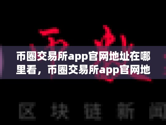 币圈交易所app官网地址在哪里看，币圈交易所app官网地址在哪里