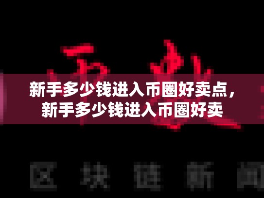 新手多少钱进入币圈好卖点，新手多少钱进入币圈好卖