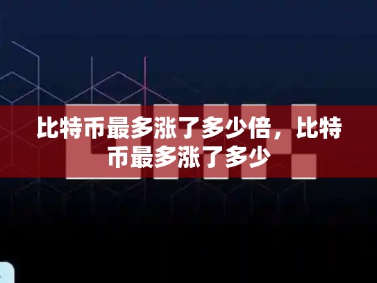 比特币最多涨了多少倍，比特币最多涨了多少