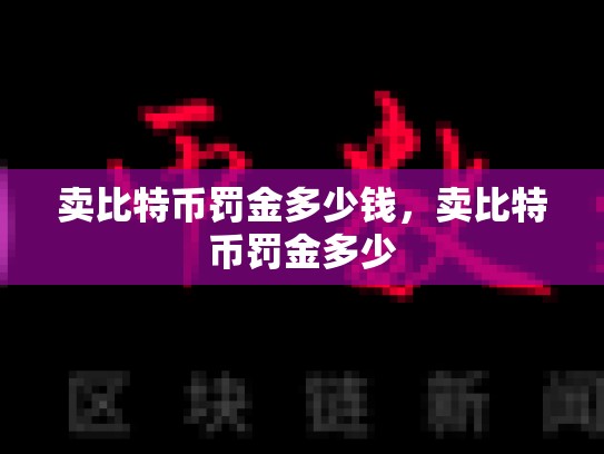 卖比特币罚金多少钱，卖比特币罚金多少