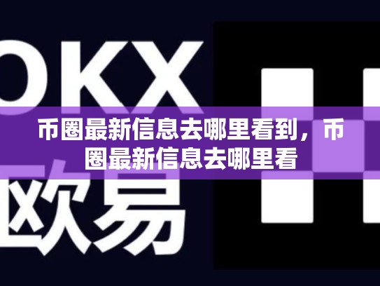 币圈最新信息去哪里看到，币圈最新信息去哪里看