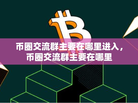 币圈交流群主要在哪里进入，币圈交流群主要在哪里