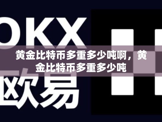黄金比特币多重多少吨啊，黄金比特币多重多少吨