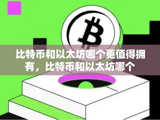 比特币和以太坊哪个更值得拥有，比特币和以太坊哪个