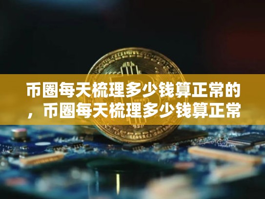 币圈每天梳理多少钱算正常的，币圈每天梳理多少钱算正常