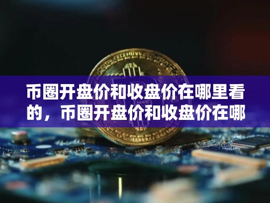 币圈开盘价和收盘价在哪里看的，币圈开盘价和收盘价在哪里看