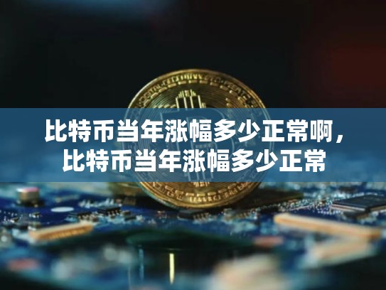 比特币当年涨幅多少正常啊，比特币当年涨幅多少正常