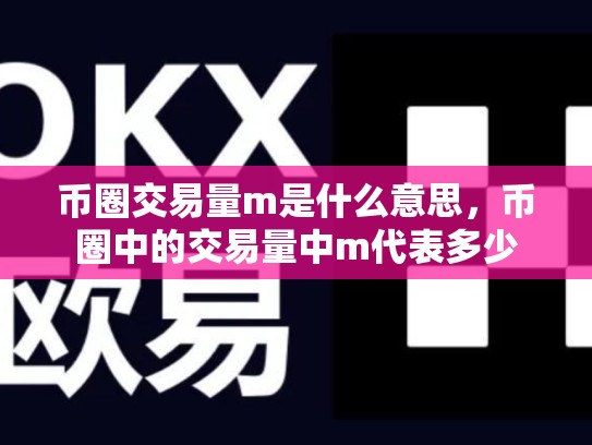 币圈交易量m是什么意思，币圈中的交易量中m代表多少