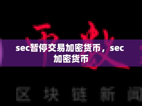 sec暂停交易加密货币，sec 加密货币
