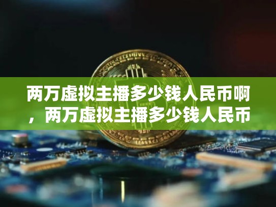 两万虚拟主播多少钱人民币啊，两万虚拟主播多少钱人民币