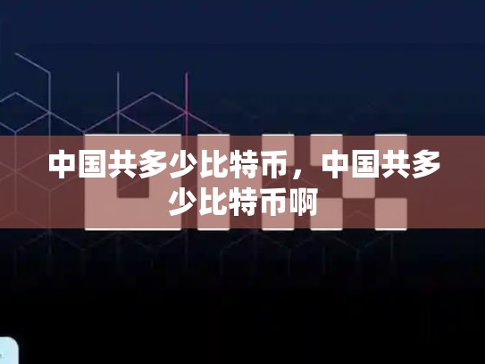 中国共多少比特币，中国共多少比特币啊-第1张图片-币数通