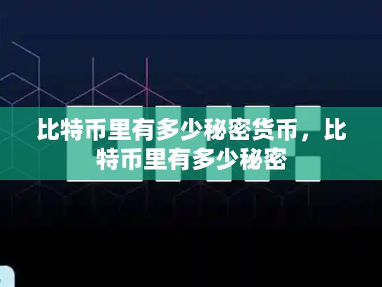 比特币里有多少秘密货币，比特币里有多少秘密