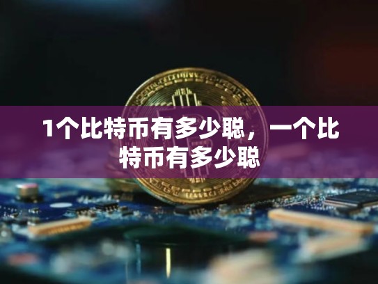 1个比特币有多少聪，一个比特币有多少聪
