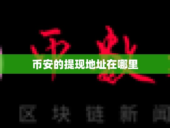 币安的提现地址在哪里