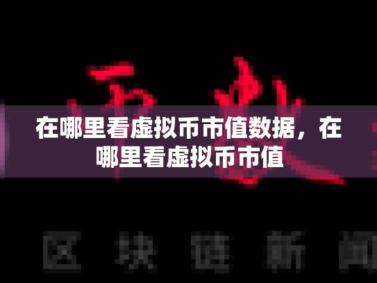 在哪里看虚拟币市值数据，在哪里看虚拟币市值-第1张图片-币数通