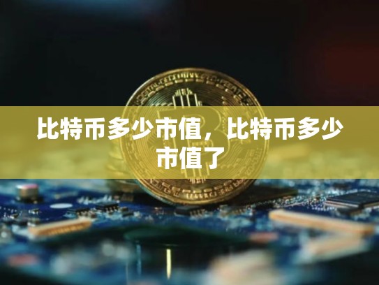 比特币多少市值，比特币多少市值了-第1张图片-币数通