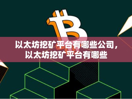 以太坊挖矿平台有哪些公司，以太坊挖矿平台有哪些