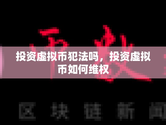 投资虚拟币犯法吗，投资虚拟币如何维权-第1张图片-币数通