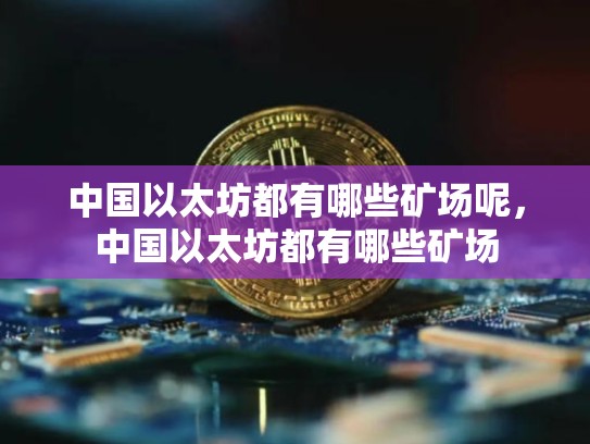 中国以太坊都有哪些矿场呢，中国以太坊都有哪些矿场-第1张图片-币数通