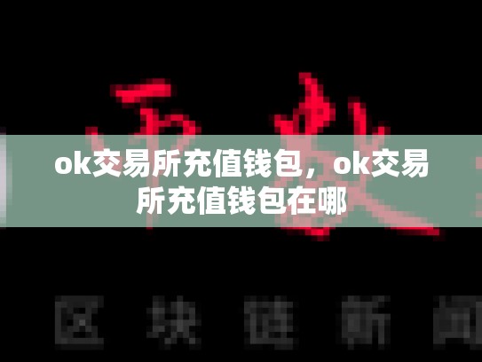 ok交易所充值钱包，ok交易所充值钱包在哪