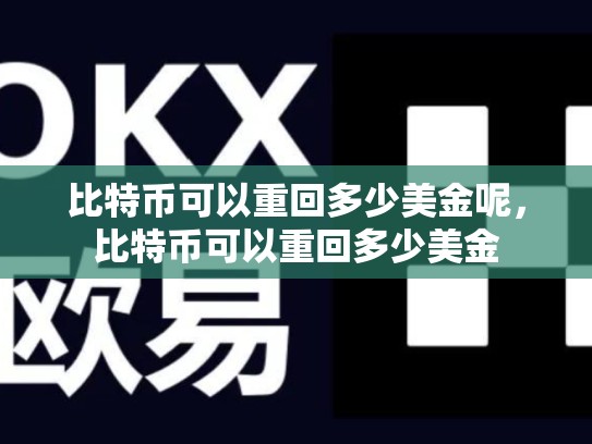 比特币可以重回多少美金呢，比特币可以重回多少美金