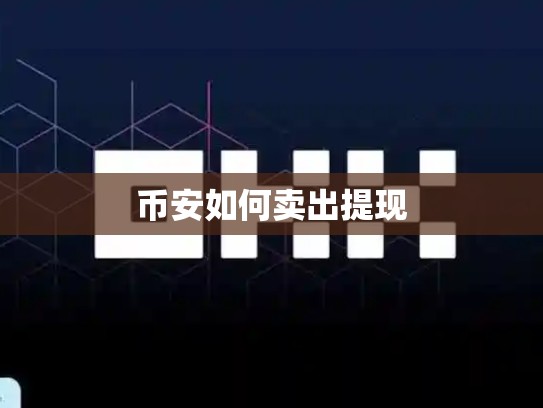 币安如何卖出提现-第1张图片-币数通