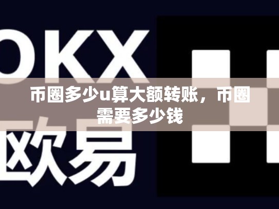 币圈多少u算大额转账，币圈需要多少钱