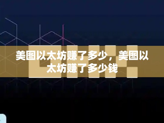 美图以太坊赚了多少，美图以太坊赚了多少钱-第1张图片-币数通